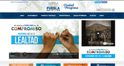 Desktop Screenshot of 5demayo.pueblacapital.gob.mx